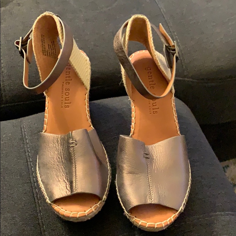 Never worn! Gentle souls Charli wedge